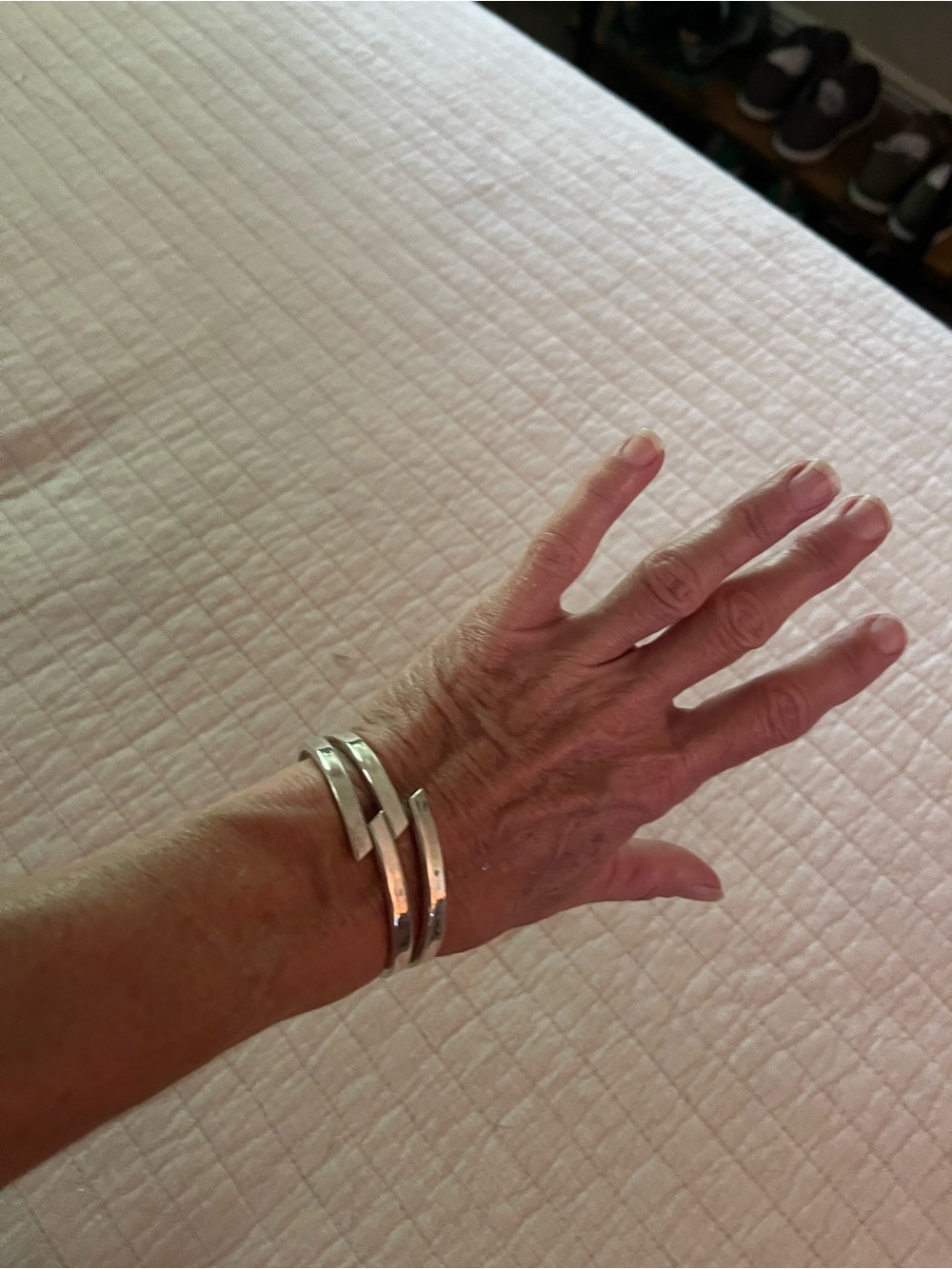 Sterling Silver Open Cuff Bracelet - Women’s